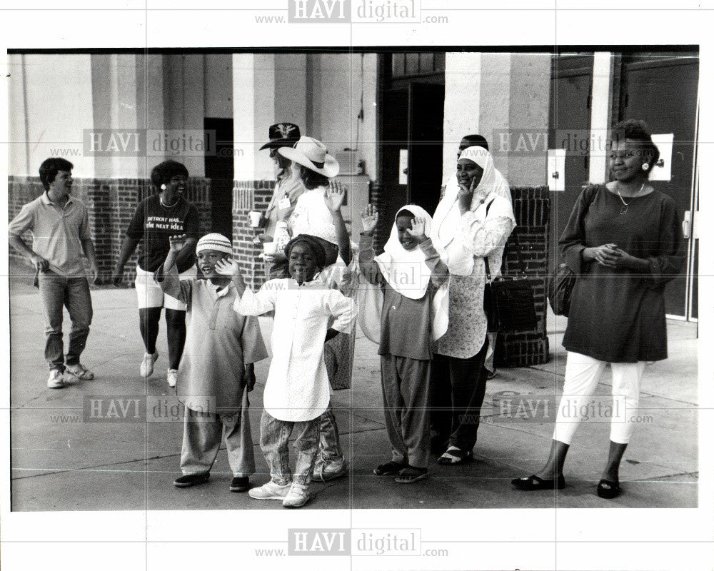 1990 Press Photo Rodeo- Parade - Historic Images