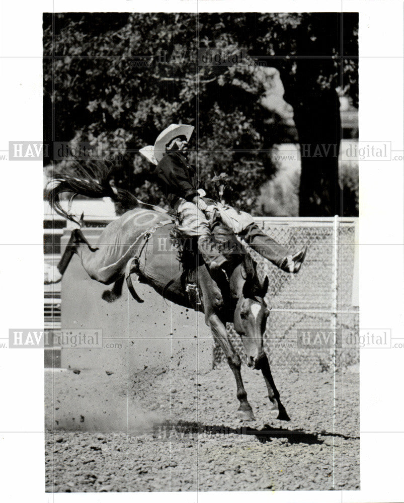 1991 Press Photo Rodeo - Historic Images