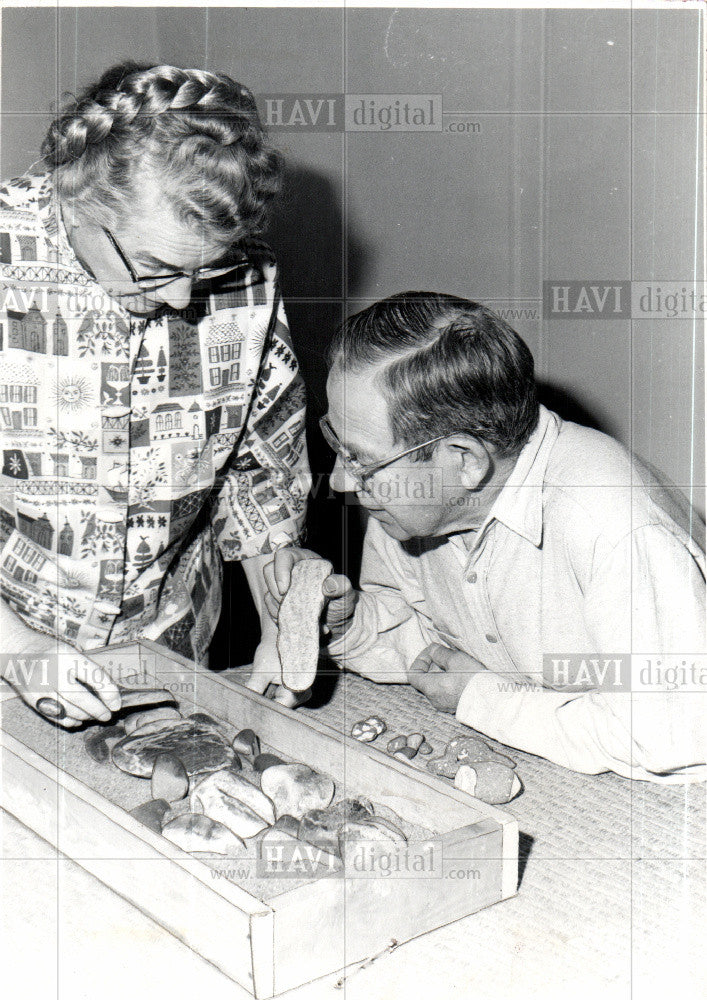 1961 Press Photo rocks - Historic Images