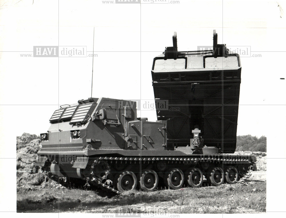 Press Photo Rocket Launching Vehicle - Historic Images