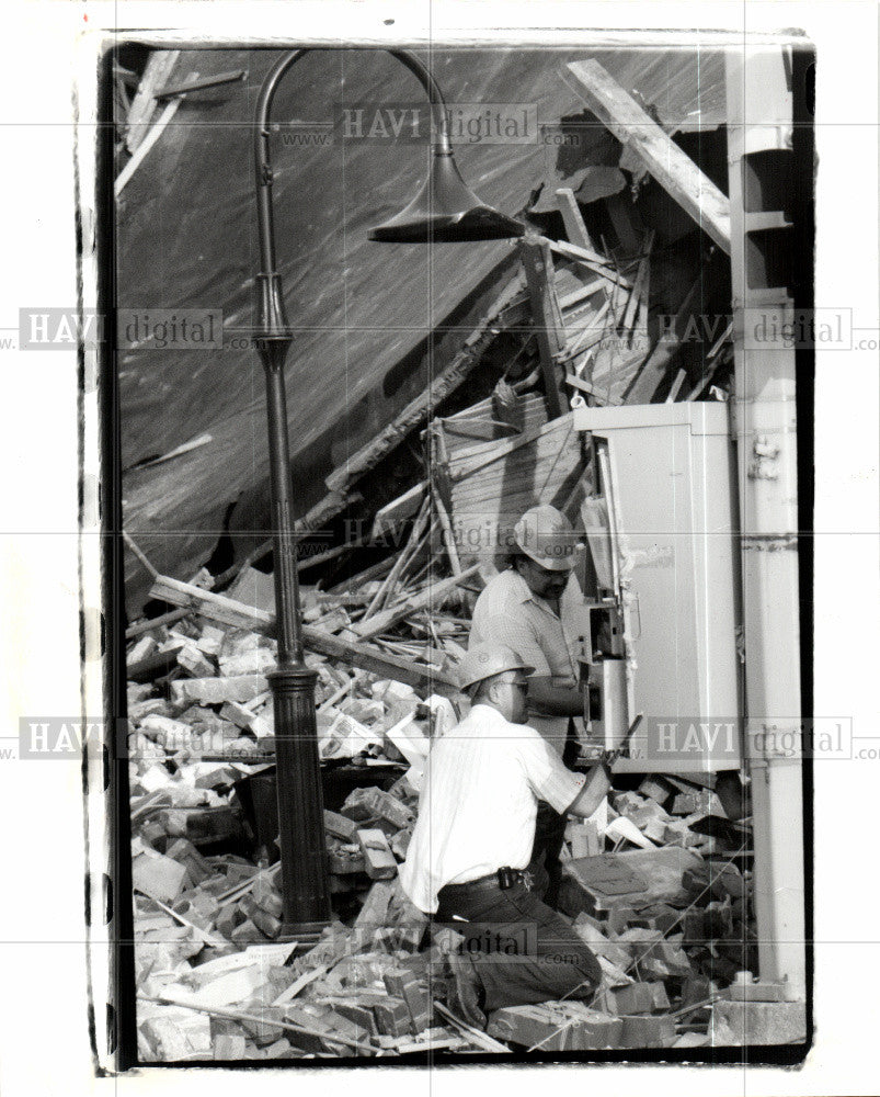 1992 Press Photo disaster gas explosion - Historic Images