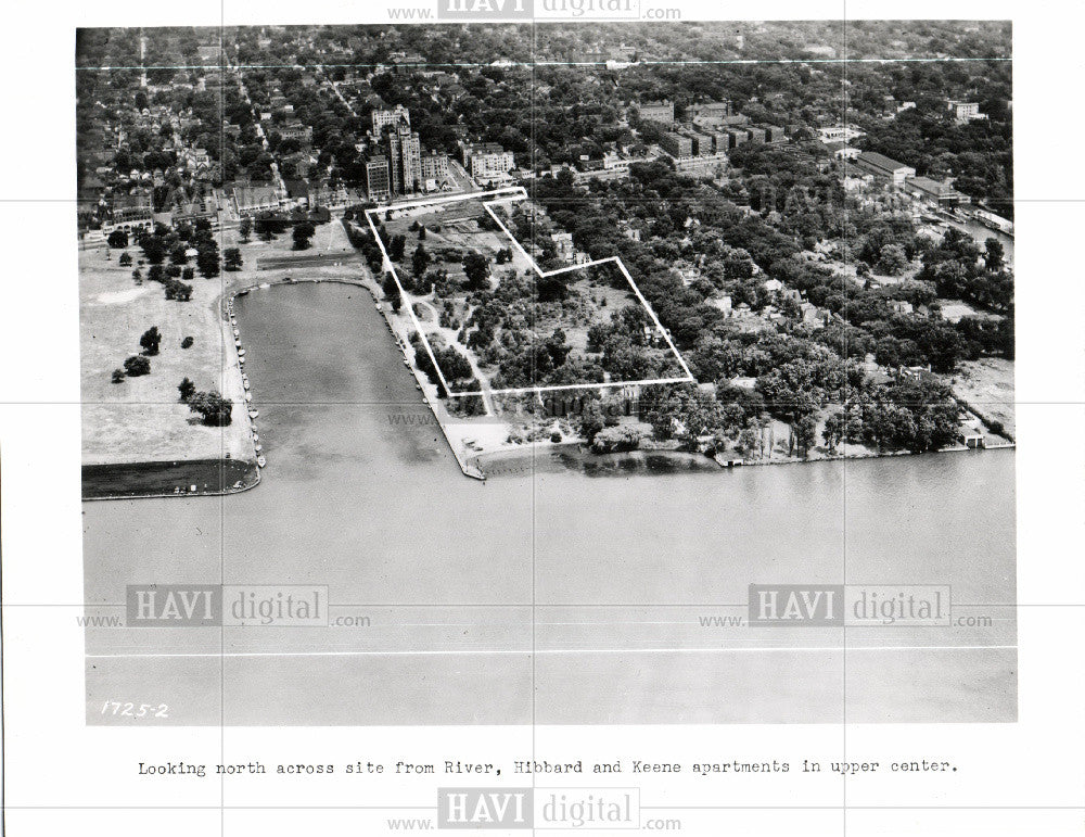 Press Photo Hibbard and Keene apartments - Historic Images