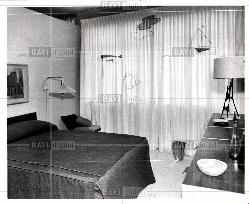 1953 Press Photo Hibbard Apartments - Historic Images
