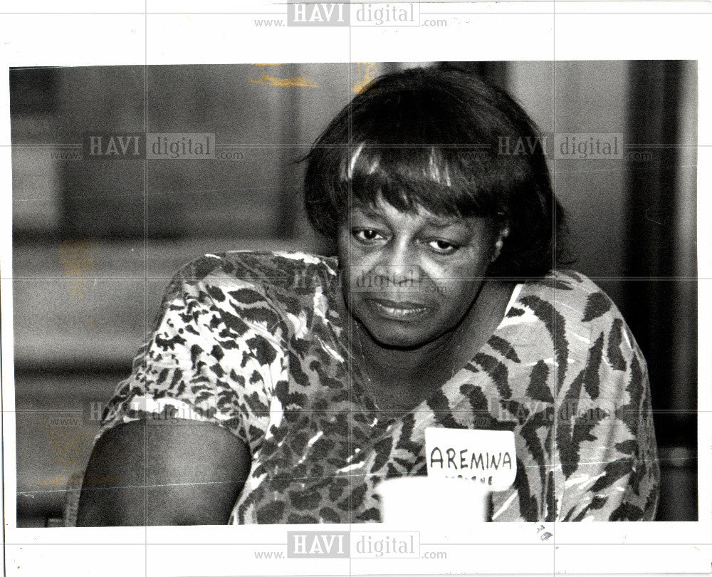 1992 Press Photo Aremina Osborne - Historic Images