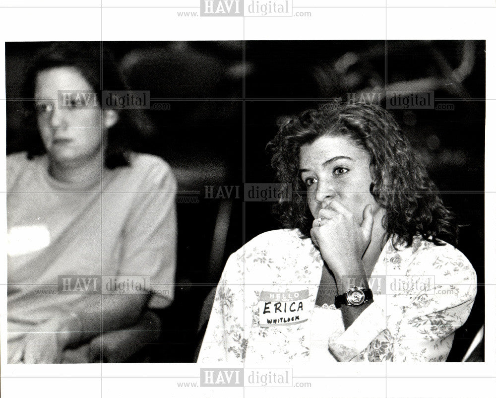 1992 Press Photo Erica Whitlock relation Osborne - Historic Images