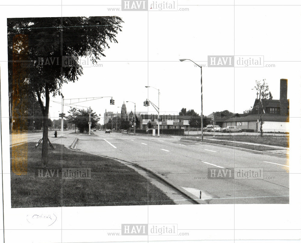 Press Photo Old 12th Street Unending Effects Riot - Historic Images