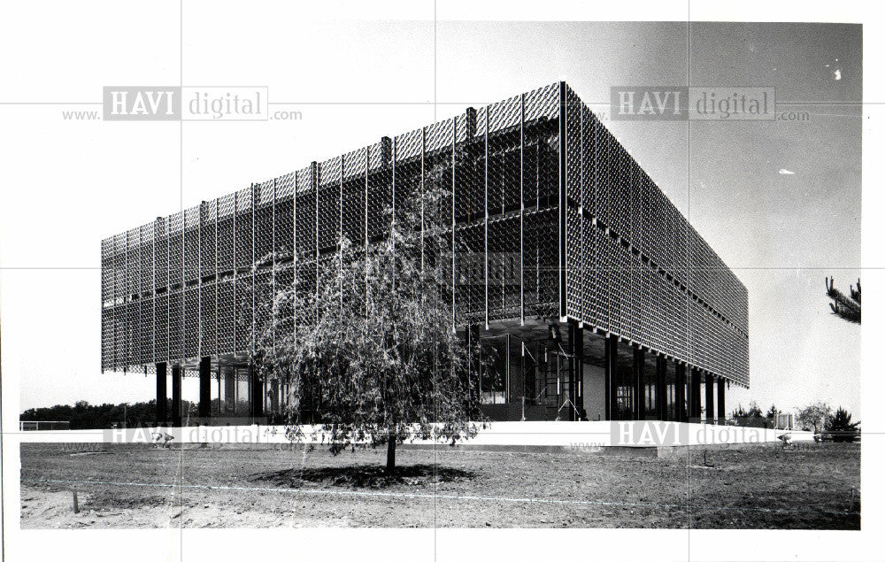 1959 Press Photo Reynolds Aluminum Co Bldg - Historic Images