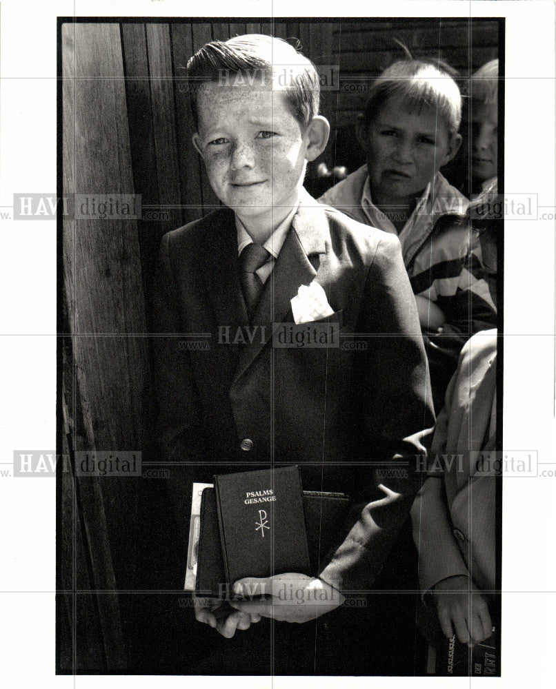 1987 Press Photo Rev. Nico Smith - Historic Images