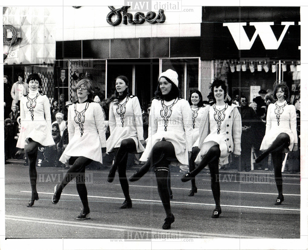 1974 Press Photo St. Patricks Day - Historic Images