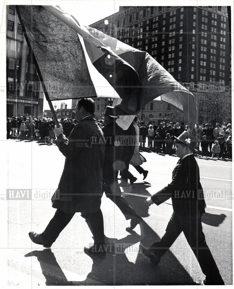 1969 Press Photo St. Patrick&#39;s Day - Historic Images