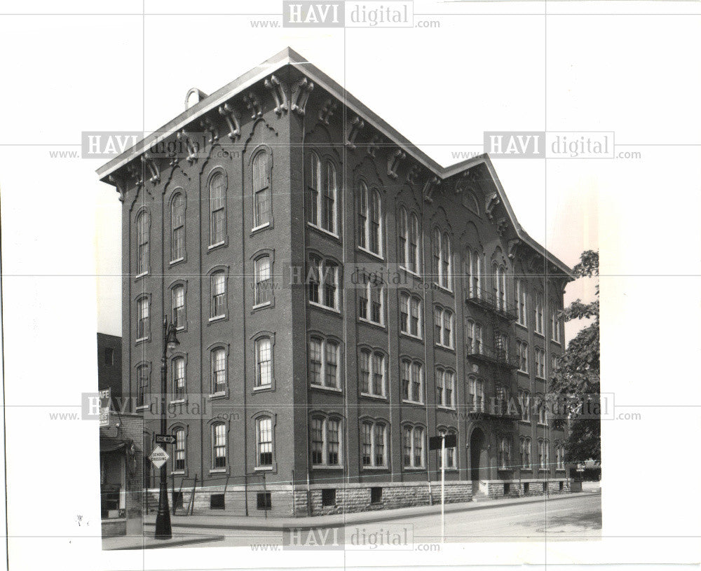 1979 Press Photo Greektown School St. Marys School - Historic Images