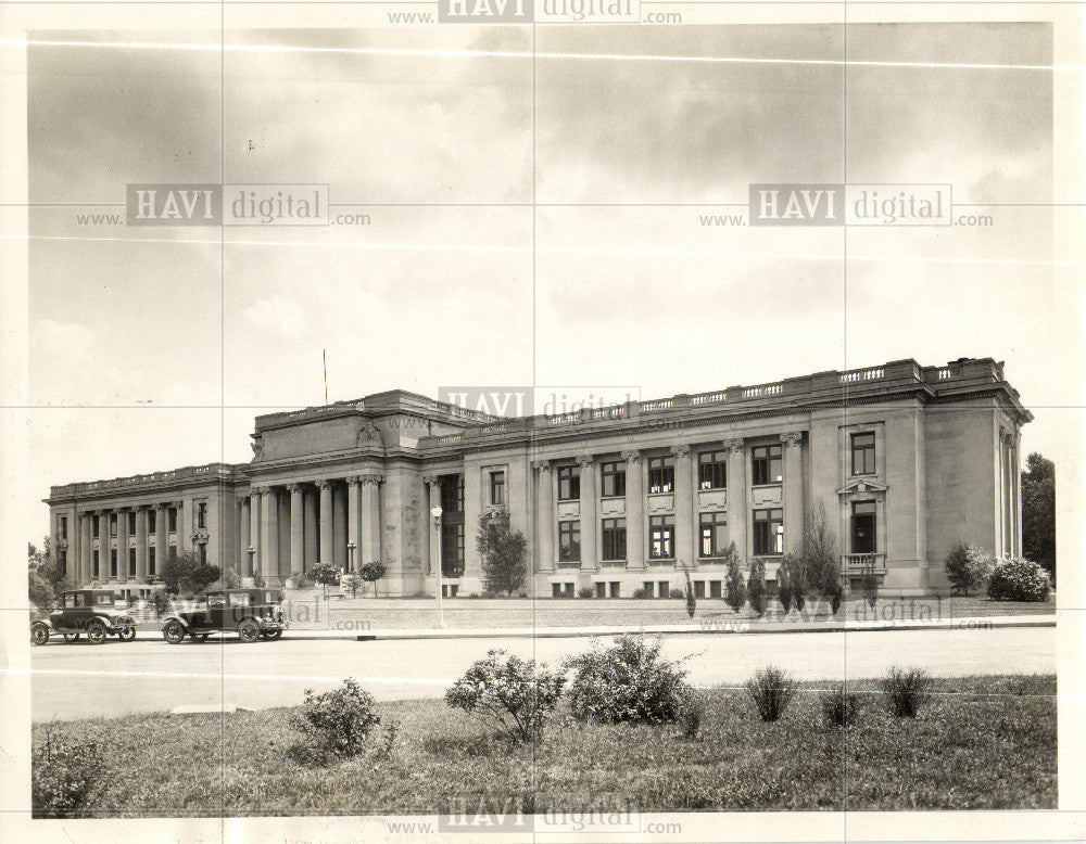 1932 Press Photo jefferson memorial president st. louis - Historic Images