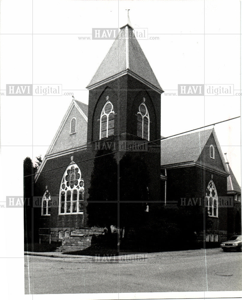1984 Press Photo St Mary's Roman Catholic Church - Historic Images