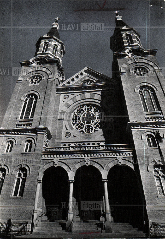 1969 Press Photo St. Mary&#39;s Church, - Historic Images