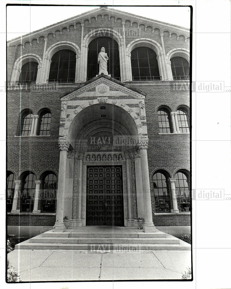 1987 Press Photo St. John&#39;s seminary religion education - Historic Images