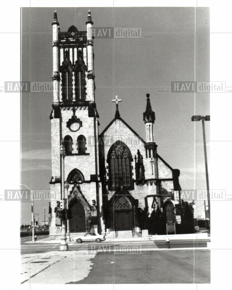 Press Photo St. John's Episcopal Church - Historic Images