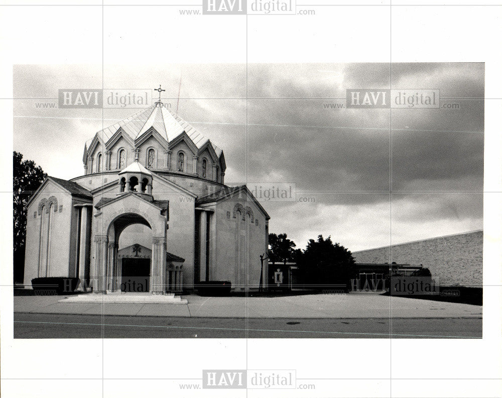 1983 Press Photo St John's Armenian Church - Historic Images