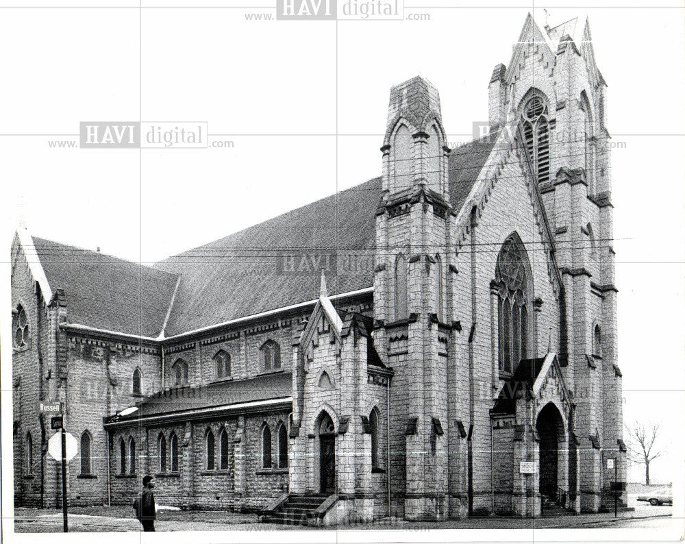 1981 Press Photo st, lukes, evangelical, church, easter - Historic Images