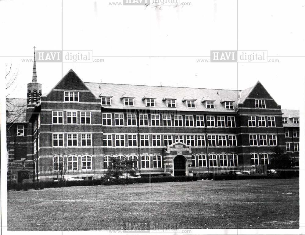 1959 Press Photo saint francis orphanage building - Historic Images