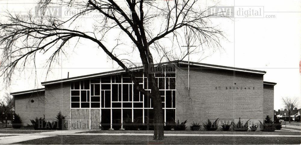 1959 Press Photo St. Brendan's Church - Historic Images