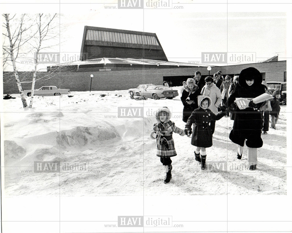 1979 Press Photo St. Bede's Catholic Church Southfield - Historic Images