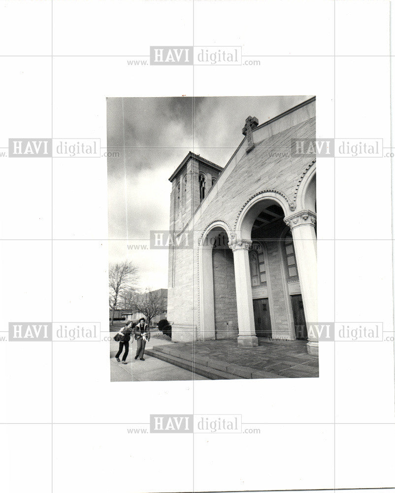 1981 Press Photo ST.ANNE'S CHURCH - Historic Images