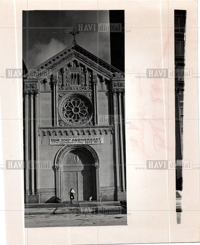 Press Photo St. Aloysius Church - Historic Images