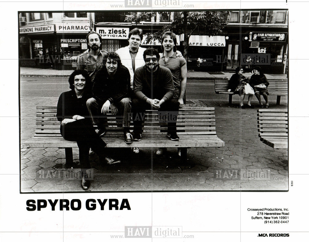 1983 Press Photo Spyro Gyra American jazz fusion band - Historic Images