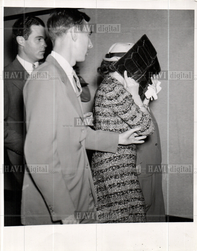 1943 Press Photo spy ring Detroit espionage - Historic Images