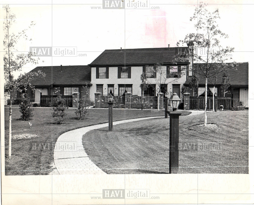 1974 Press Photo Canton Township - Historic Images