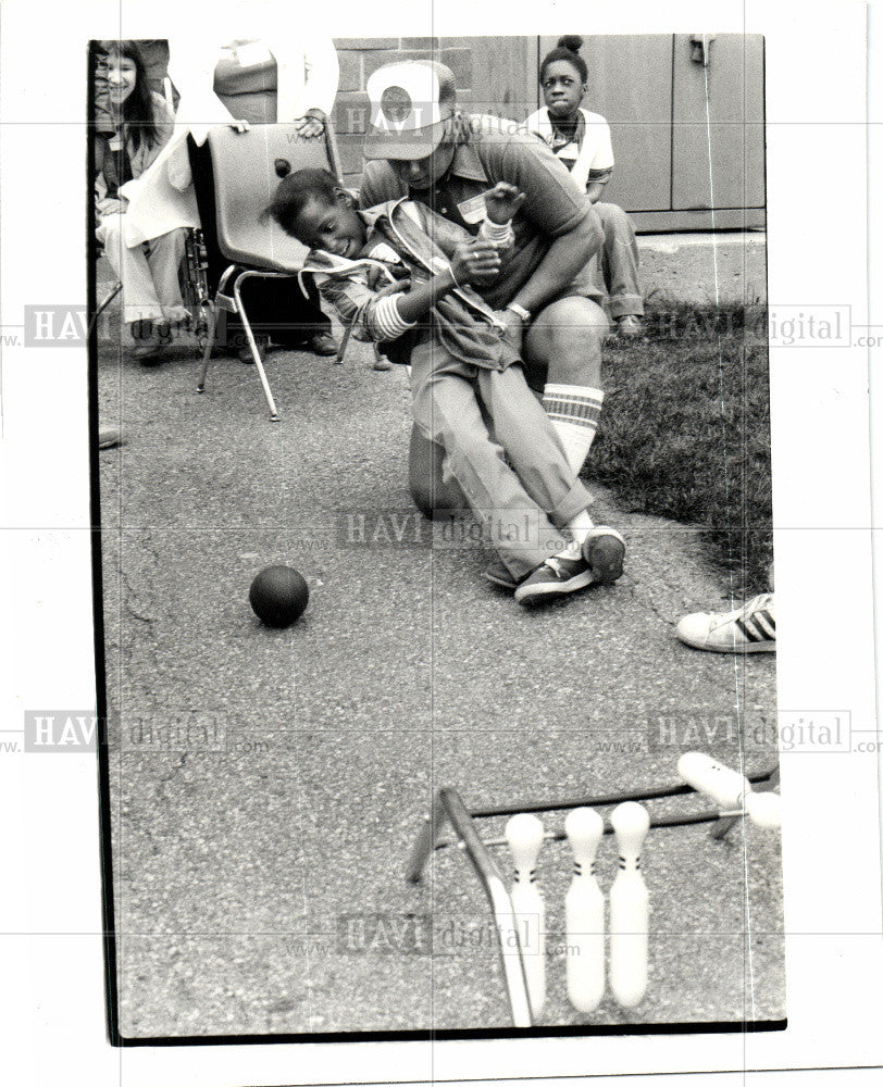 1981 Press Photo Special Olympic - Historic Images