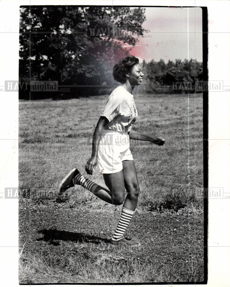 1975 Press Photo Sheila Lattimore Special Olympics - Historic Images