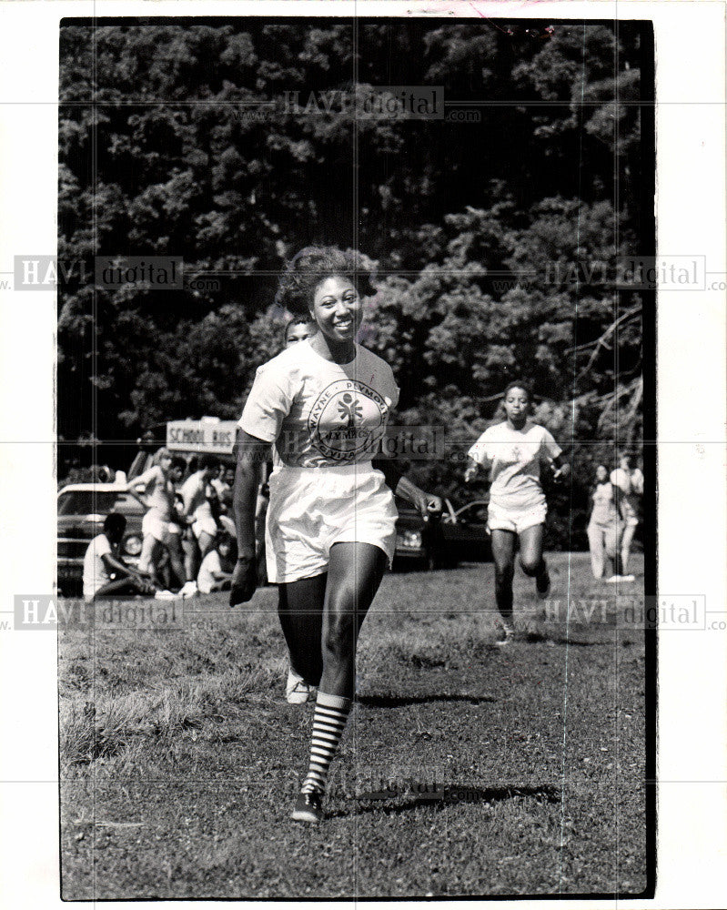 1975 Press Photo Shiela Lattimore special olympics - Historic Images