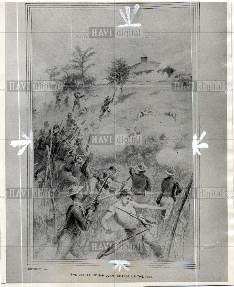 1940 Press Photo Spanish American War 1898 - Historic Images