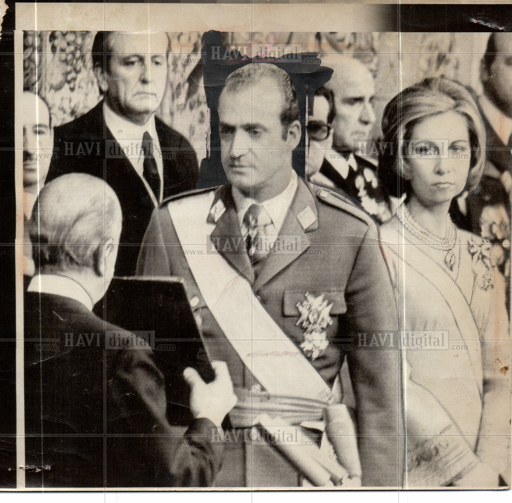 1978 Press Photo King Juan Carlos Spain - Historic Images