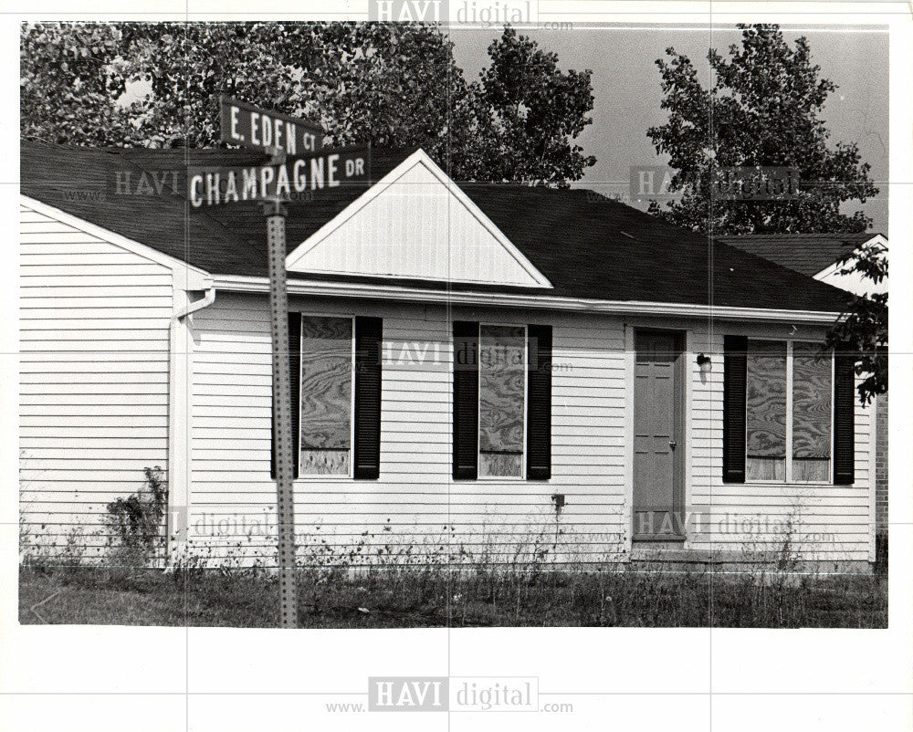 Press Photo Stoneybrook housing dev - Ann Arbor - Historic Images
