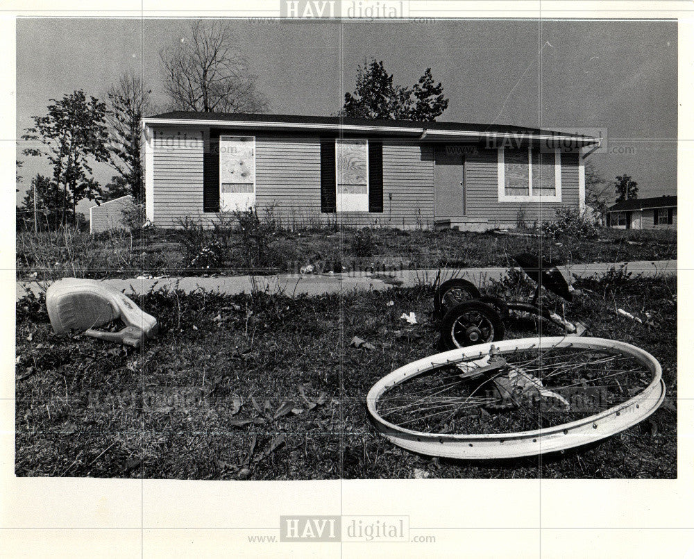 Press Photo Stoneybrook Ann Arbor Michigan House - Historic Images