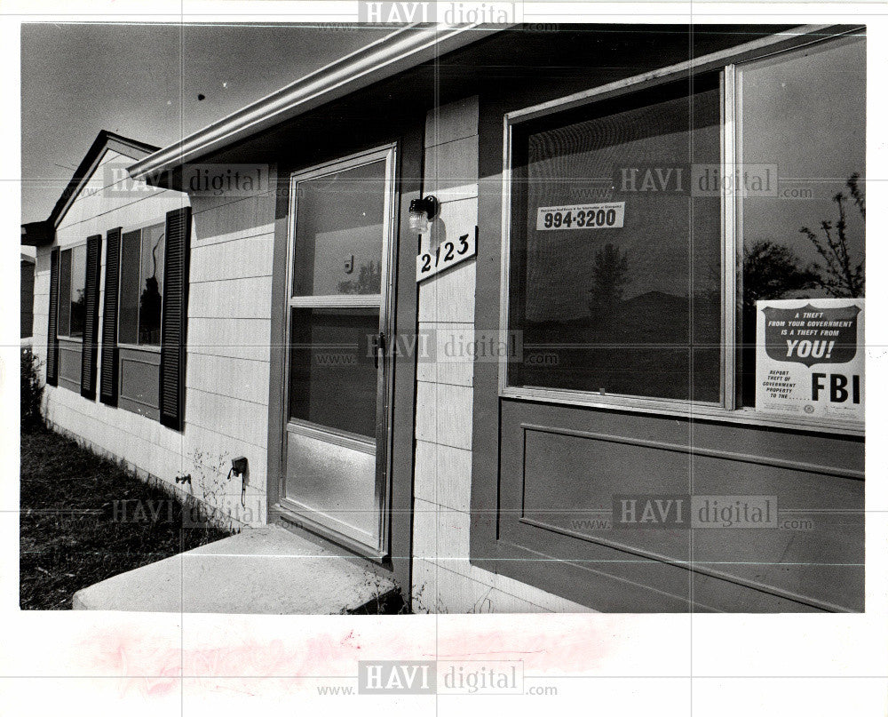 1974 Press Photo Stoneybrook housing development house - Historic Images