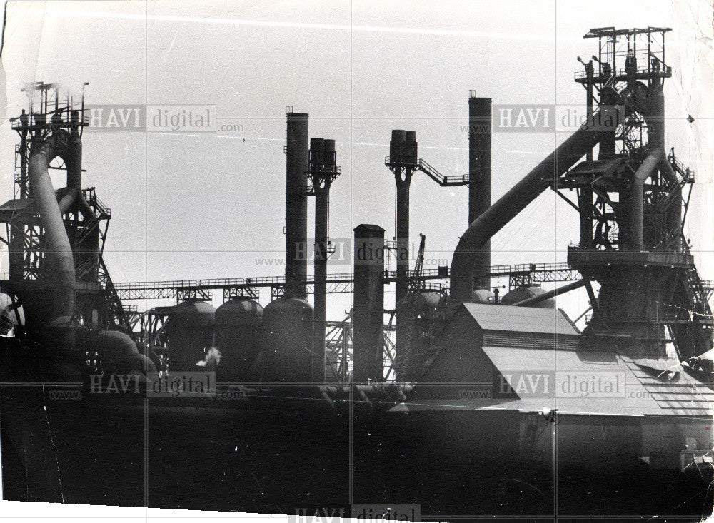 1959 Press Photo Steel Strike - Historic Images