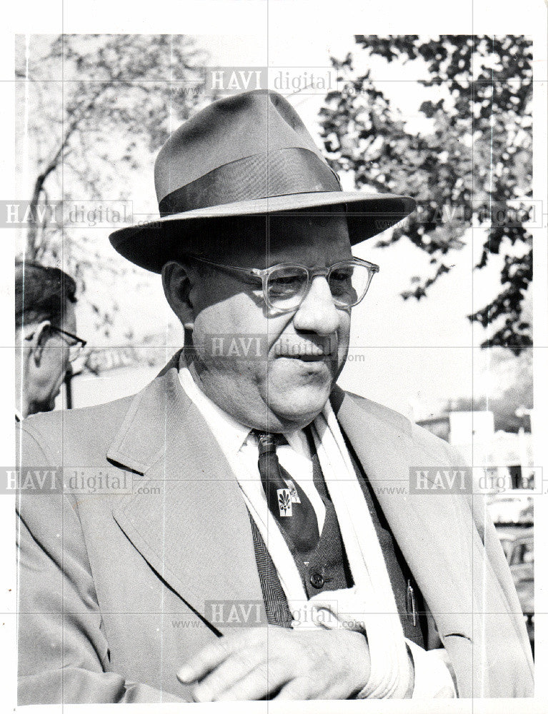 1959 Press Photo steel workers strike 1959 labor unions - Historic Images