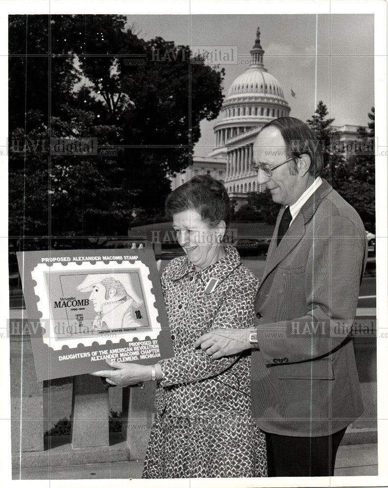 1974 Press Photo Stamp - Historic Images