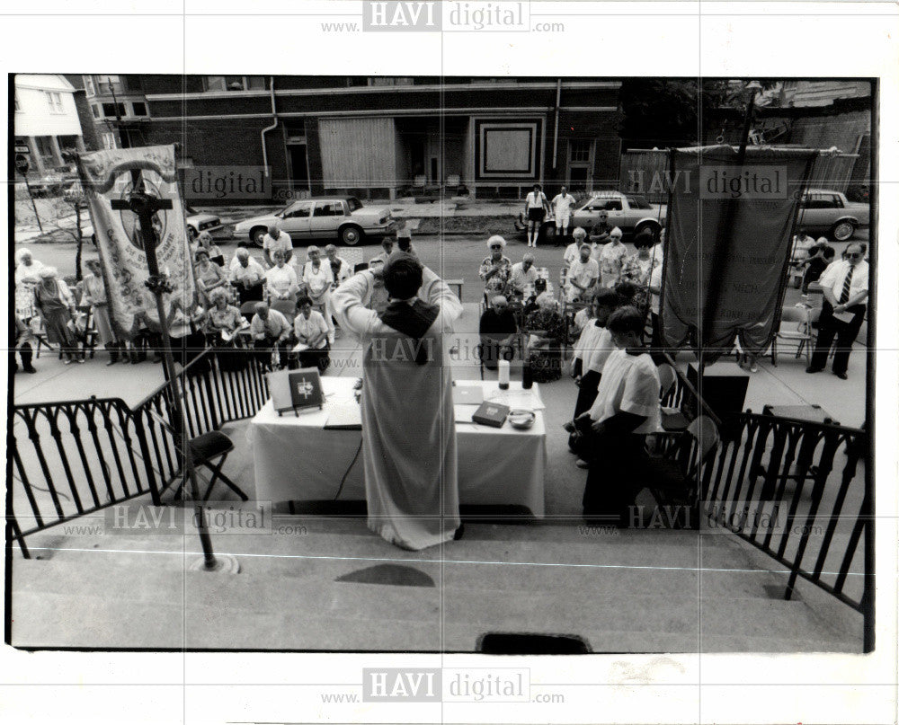 1997 Press Photo St. Stanislaus Church - Historic Images