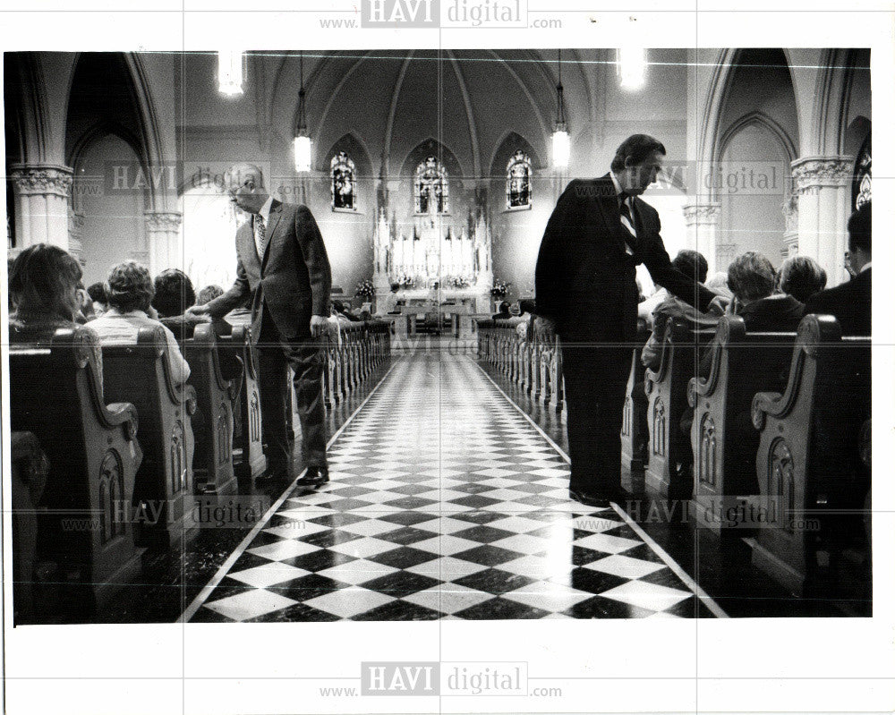 1975 Press Photo Church - Historic Images