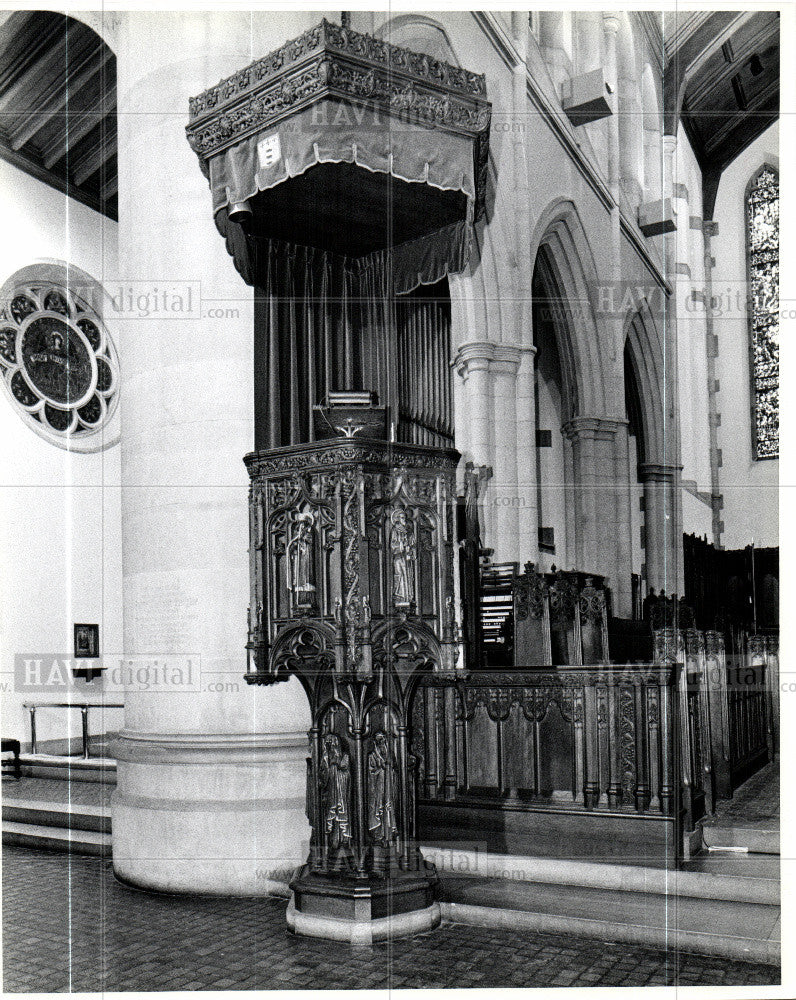 1979 Press Photo St. Paul's Cathedral - Historic Images