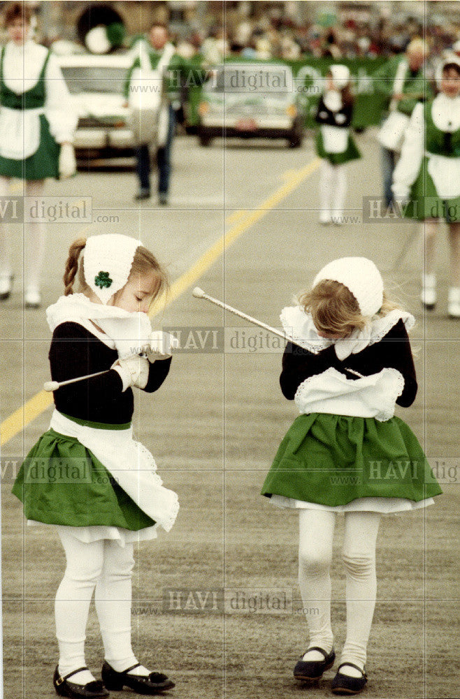 Press Photo St. Patrick&#39;s Day Parade - Historic Images