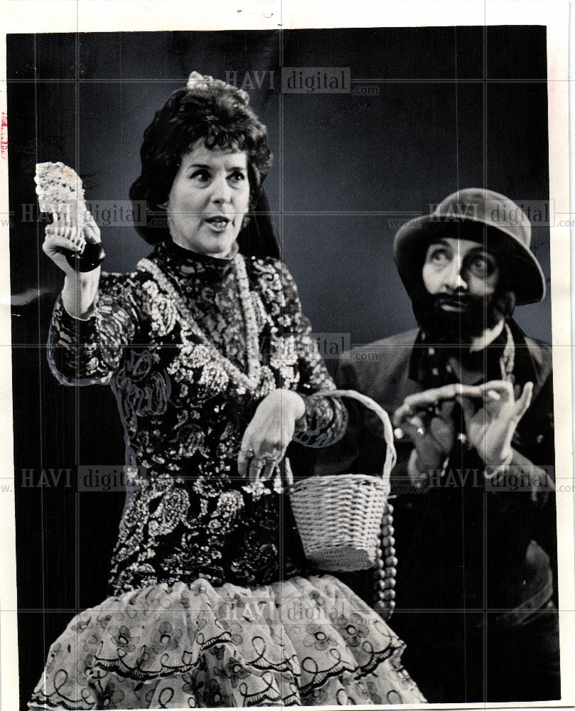 1974 Press Photo Prince Street Players Betty Winsett - Historic Images