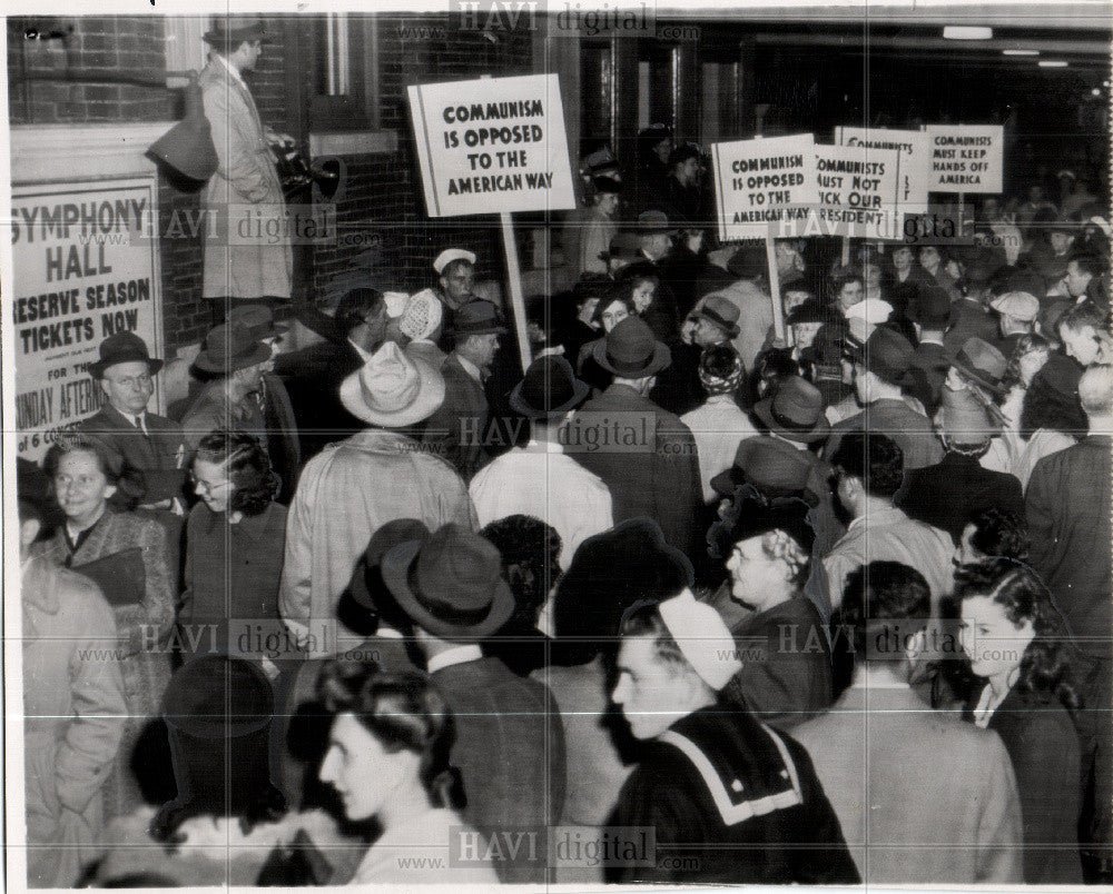 1944 Press Photo Presidential Campaign 1944 - Historic Images