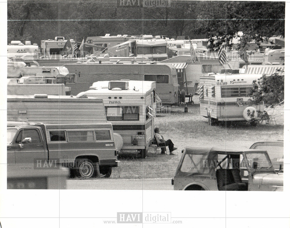 1988 Press Photo Recreational vehicles national campers - Historic Images