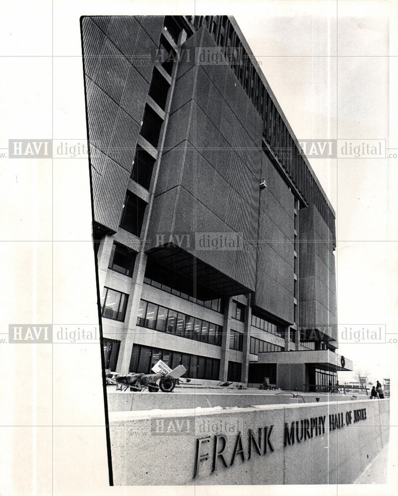 1969 Press Photo Recorder Court Building - Historic Images