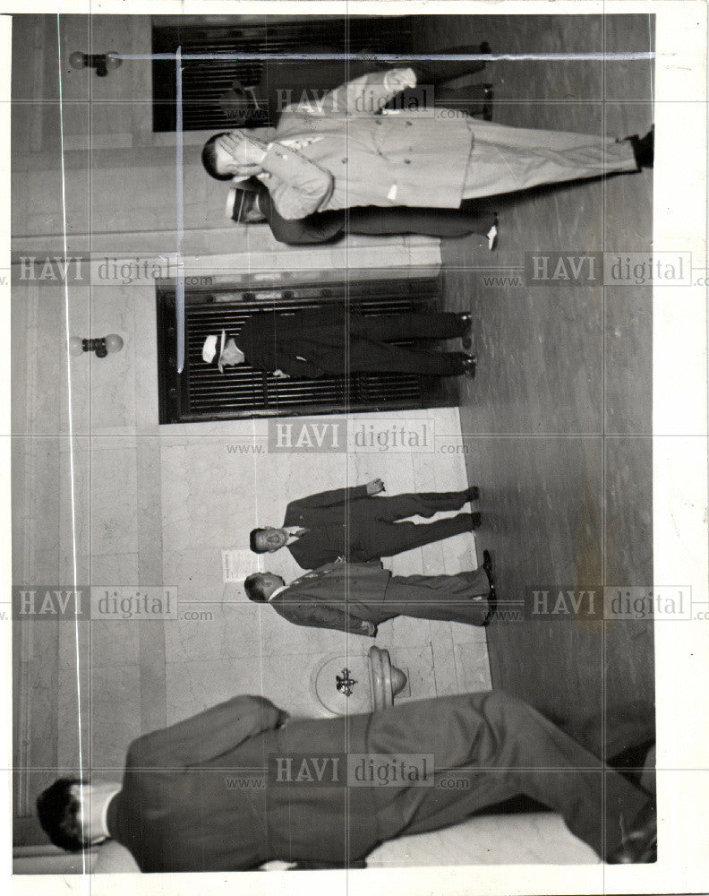 1942 Press Photo Recorders Court Clinton St Bar Assoc - Historic Images